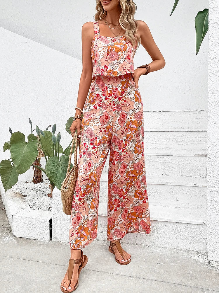 Coral Coast Romper